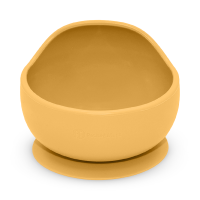 PETITE&MARS Miska silikónová s prísavkou TAKE&MATCH Intense Ochre 6m+