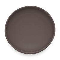 PETITE&MARS Tanier silikónový s prísavkou Take&Match Bitter Cocoa 6m+