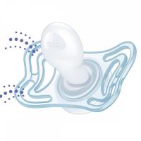 CHICCO Cumlík Physio Light silikónový nočný 2-6m, 2ks