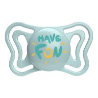 CHICCO Cumlík Physio Light silikónový chlapec 6-16m, 2 ks