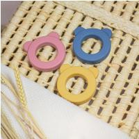 PETITE&MARS Hryzačka silikónová Love Cute Pink 0m+