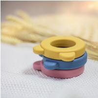 PETITE&MARS Hryzačka silikónová Love Cute Pink 0m+