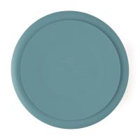 PETITE&MARS Tanierik silikónový deliaci okrúhly Take&Match Frosted Sky 6m+