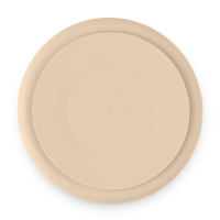 PETITE&MARS Tanierik silikónový deliaci okrúhly Take&Match Desert Sand 6m+