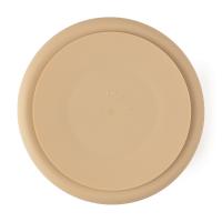 PETITE&MARS Tanierik silikónový deliaci okrúhly Take&Match Desert Sand 6m+