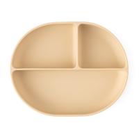 PETITE&MARS Tanierik silikónový deliaci oválny Take&Match Desert Sand 6m+