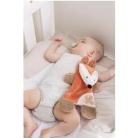 NATTOU Maznáčik plyšový Teddy žirafa 28 x 28 cm, 0m+