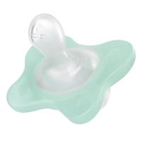 CHICCO Cumlík Physio Dual Soft silikónový neutral 0-2m, 1 ks