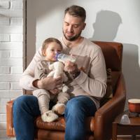 Lansinoh Dojčenská fľaša s NaturalWave cumľom
