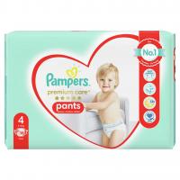 PAMPERS Premium Care Pants Nohavičky plienkové jednorazové 4 (9-15 kg) 38 ks