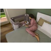 CHICCO Postieľka Next2Me Forever - Ash Grey