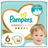 PAMPERS Premium Care Plienky jednorazové 6 (13 kg+) 38 ks
