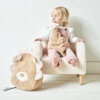 NATTOU Maznáčik plyšový maxi Teddy medvedík 28 x 28 cm, 0m+