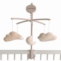 NATTOU Kolotoč hudobný nad postieľku drevo Mila, Zoe & Lana