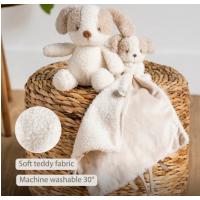 NATTOU Maznáčik plyšový Teddy psík 27 x 27 cm, 0m+