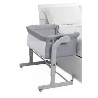 CHICCO Postieľka Next2Me Magic Evo - Dark Grey