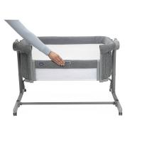 CHICCO Postieľka Next2Me Magic Evo - Dark Grey