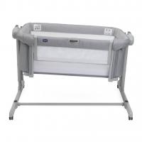 CHICCO Postieľka Next2Me Magic Evo - Grey Mist