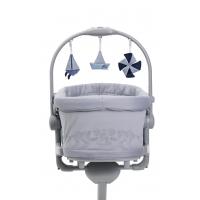 CHICCO Postieľka/lehátko/stolička Chicco Baby Hug Pro - Earl Grey