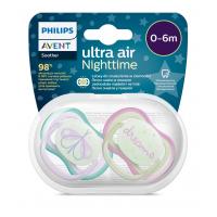 AVENT CUMLÍK Ultra air 0-6m nočný, dievča