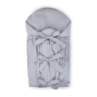 PETITE&MARS Zavinovačka šnurovacia Nurse s pevnou kokosovou vložkou Light Grey 75x75 cm