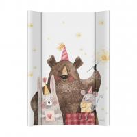 CEBA BABY Podložka prebaľovacia 2-hranná mäkká (50x70) Basic Balloons