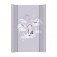 CEBA BABY Podložka prebaľovacia 2-hranná mäkká (50x70) Basic Wild Swans