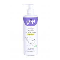 BELLA HAPPY Baby gél umývací na telo a vlasy 400 ml