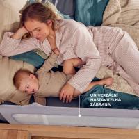 KINDERKRAFT Zábrana na posteľ Guard&Dream Light Grey