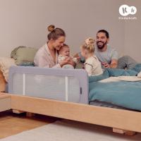 KINDERKRAFT Zábrana na posteľ Guard&Dream Light Grey
