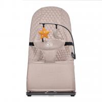 KINDERKRAFT Lehátko pohupujúce Mimi Beige, do 9kg