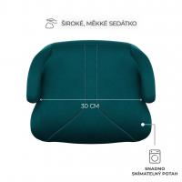 KINDERKRAFT Podložka penová puzzle Luno Shapes 185 x 165 cm Yellow, 30ks, Premium