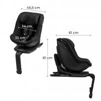 KINDERKRAFT Autosedačka I-Guard Pro I-size (61–105 cm) Black