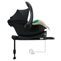 KINDERKRAFT Autosedačka Mink Pro 2 i-size (0-13 kg) a základňa Mink FX 2 Beige