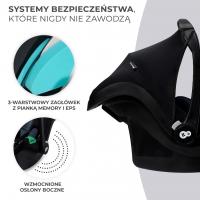 KINDERKRAFT Autosedačka Junior Fix 2 100-150 cm Rocket Grey