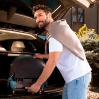 KINDERKRAFT Autosedačka Safety fix 2 i-size grey (76-150 cm)