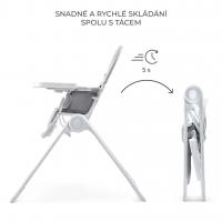 KINDERKRAFT Zábrana na posteľ Guard&Dream Light Grey