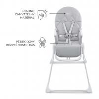 KINDERKRAFT Zábrana na posteľ Guard&Dream Light Grey