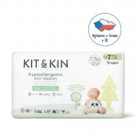 KIT & KIN Plienky jednorazové eko 2 (4-8 kg) 38 ks