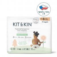 KIT & KIN Plienky jednorazové eko 3 (6-10 kg) 32 ks