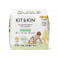 KIT & KIN Plienky jednorazové eko 5 (11 kg+) 28 ks