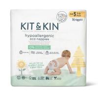 KIT & KIN Plienky jednorazové eko 5 (11 kg+) 28 ks