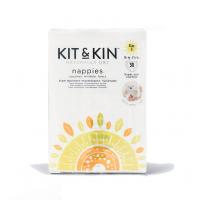 KIT & KIN Plienky jednorazové eko 5 (11 kg+) 28 ks