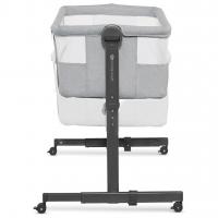 KINDERKRAFT Postieľka detská polohovateľná Nestee Up2 Full Light Grey