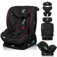 LIONELO Autosedačka Aart i-Size (40-150 cm) Black Carbon Red