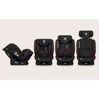 LIONELO Autosedačka Aart i-Size (40-150 cm) Black Carbon Red