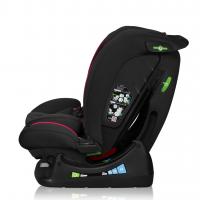 LIONELO Autosedačka Aart i-Size (40-150 cm) Black Carbon Red