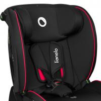 LIONELO Autosedačka Aart i-Size (40-150 cm) Black Carbon Red