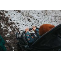 LIONELO Kočík kombinovaný Amber Plus 3v1 Grey Graphite