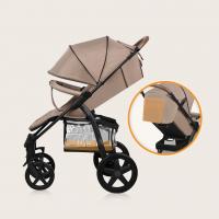 LIONELO Kočík kombinovaný Amber Plus 3v1 Grey Graphite